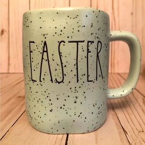 Rae Dunn Easter Mug blue Speckled